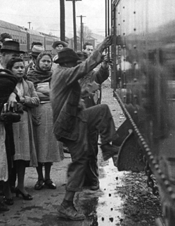 Boarding the Train